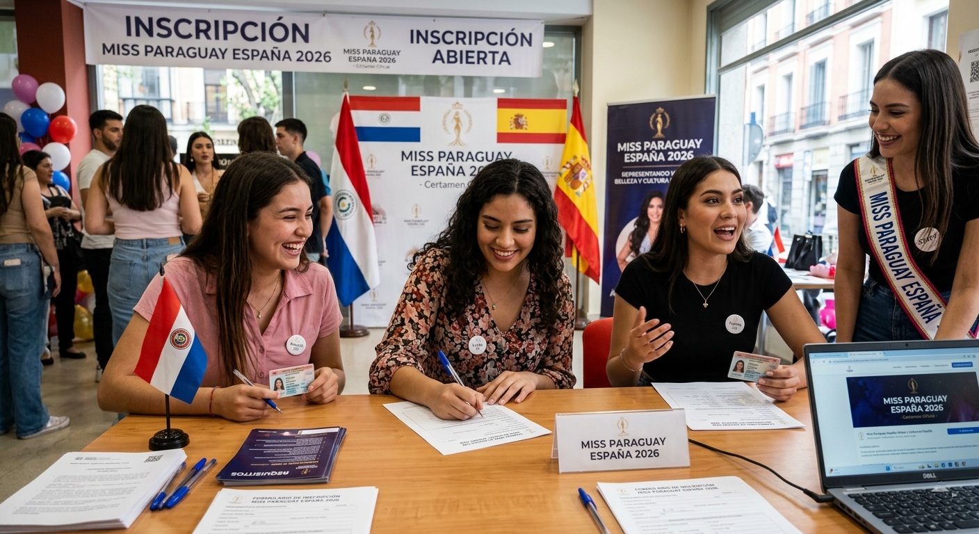 De España al Escenario: La Belleza y el Orgullo de las Paraguayas que Sueñan con el Miss Paraguay 2026