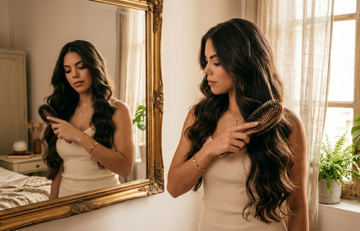 El cabello: la corona invisible que define la presencia de una Miss imagen complementaria
